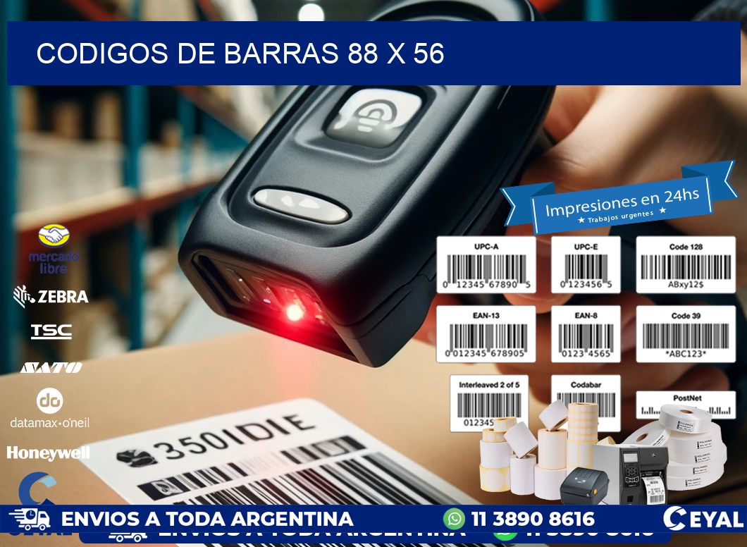 codigos de barras 88 x 56