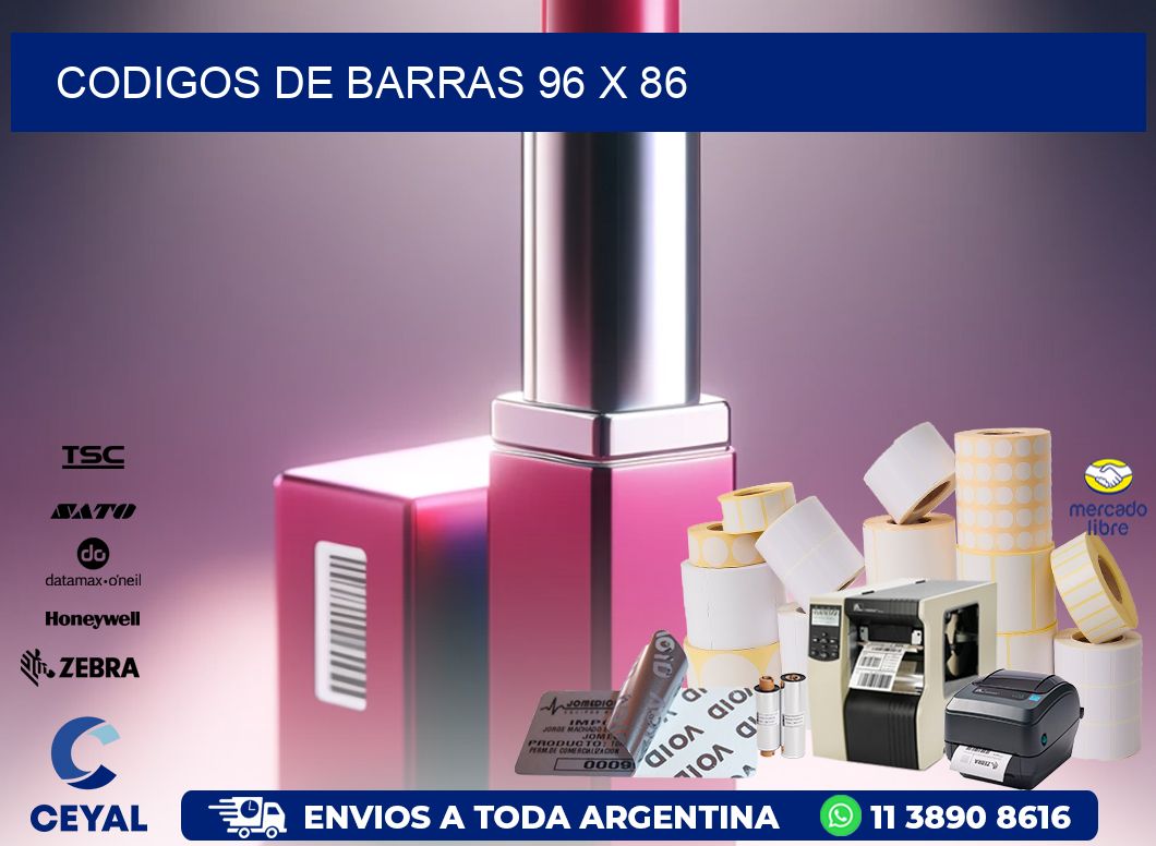 codigos de barras 96 x 86