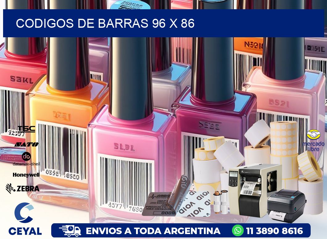 codigos de barras 96 x 86