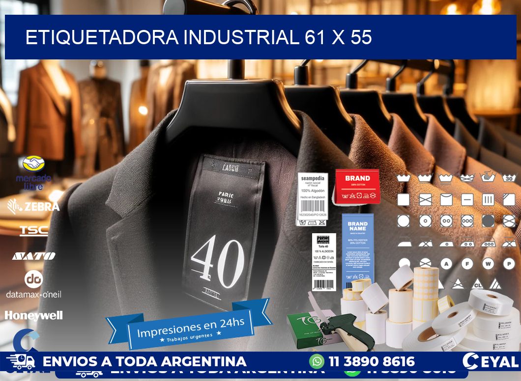 etiquetadora industrial 61 x 55