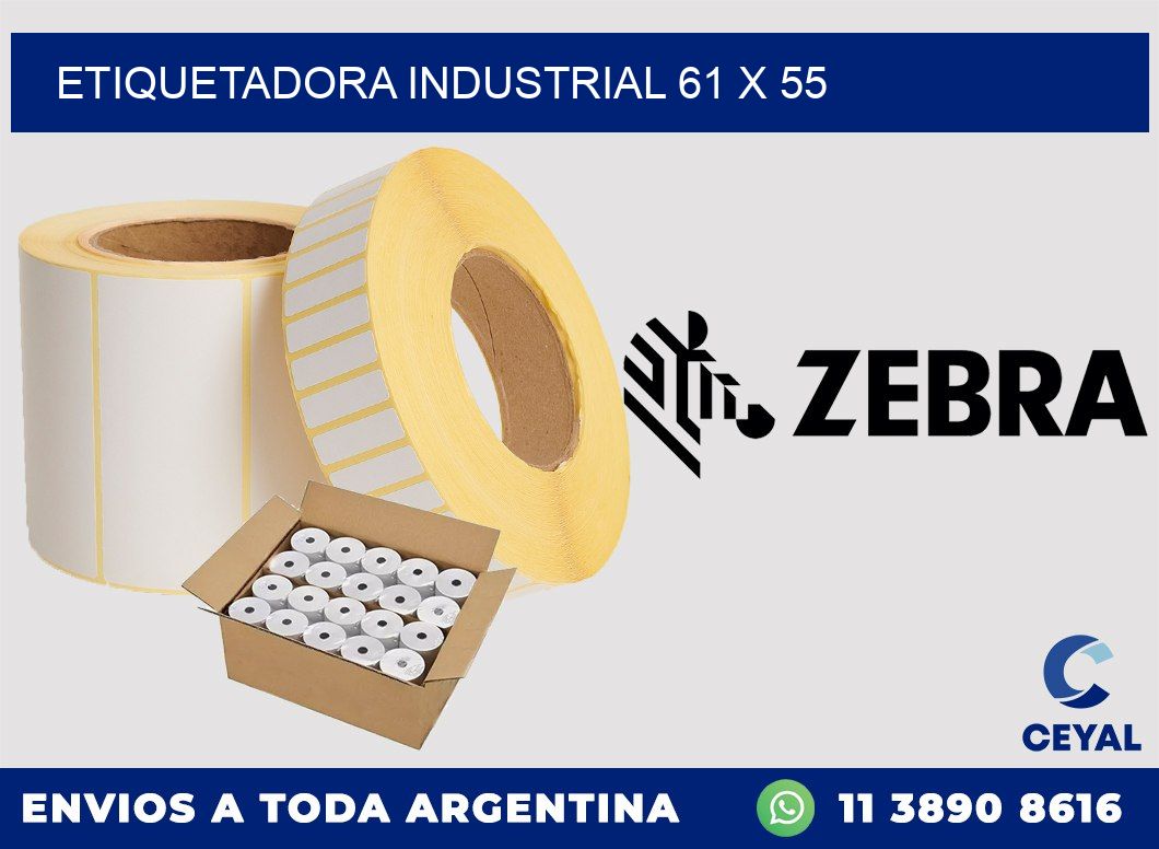 etiquetadora industrial 61 x 55