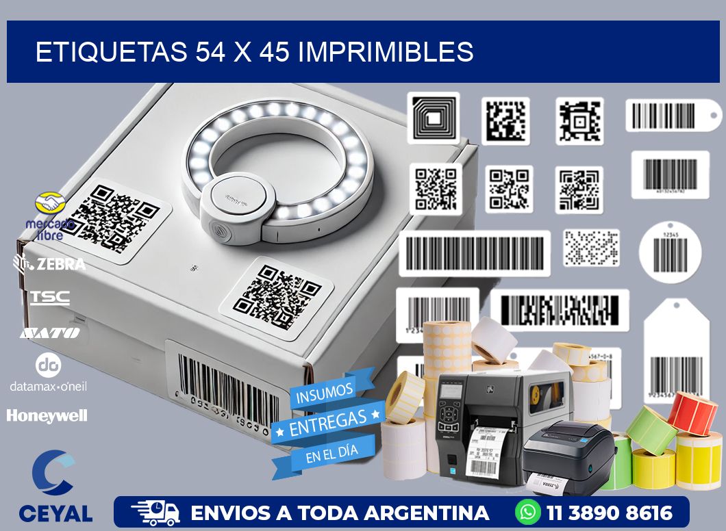 ETIQUETAS 54 x 45 IMPRIMIBLES