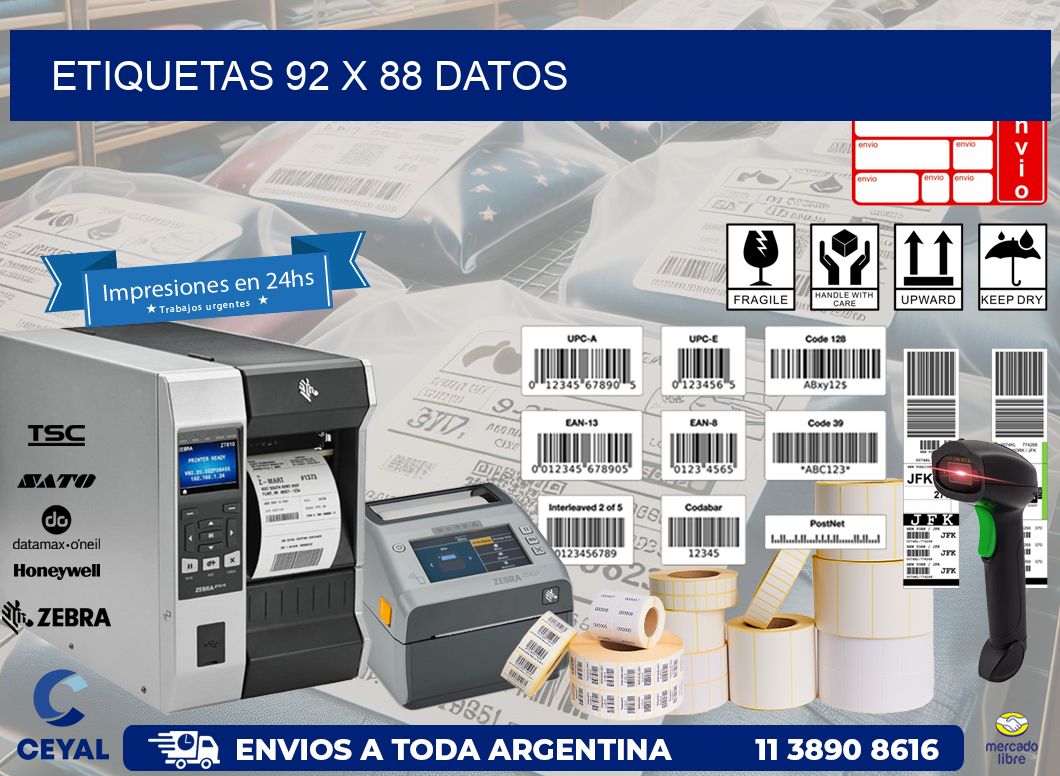 ETIQUETAS 92 x 88 DATOS