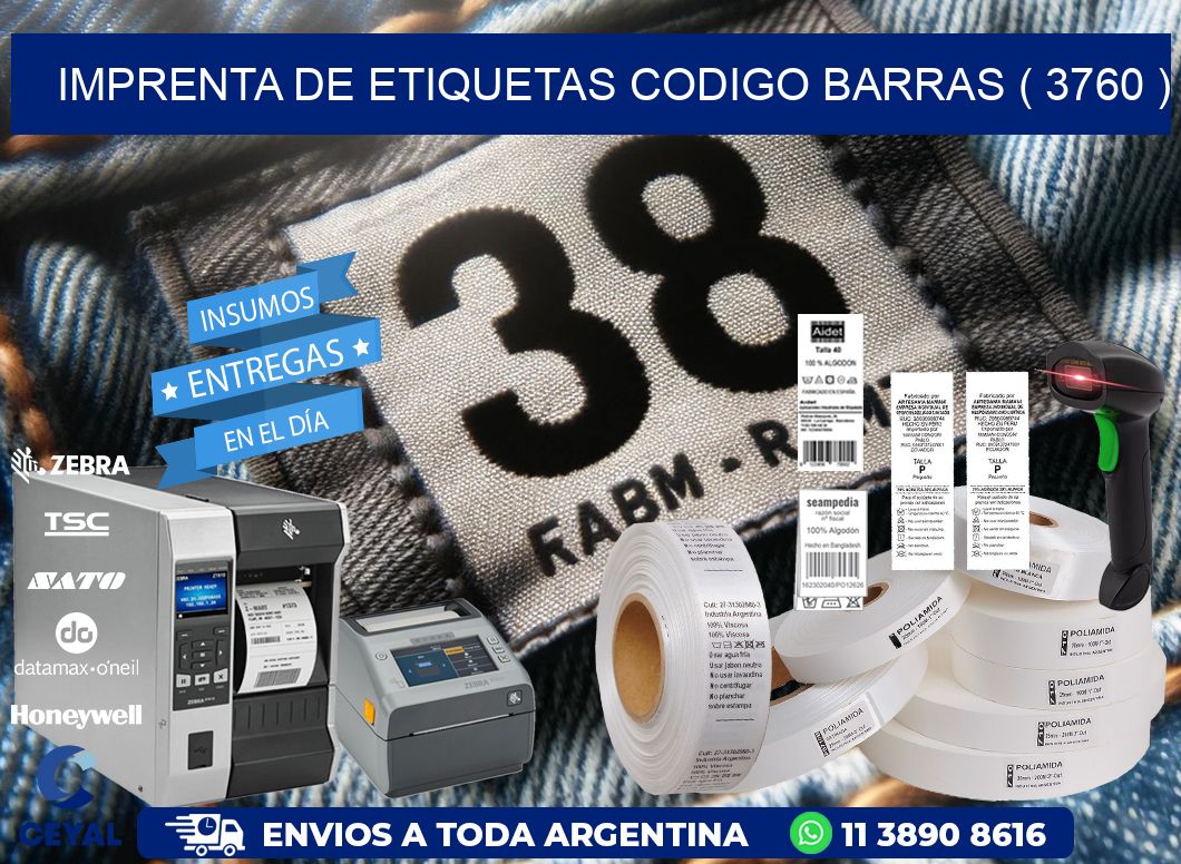 imprenta de etiquetas codigo barras ( 3760 )