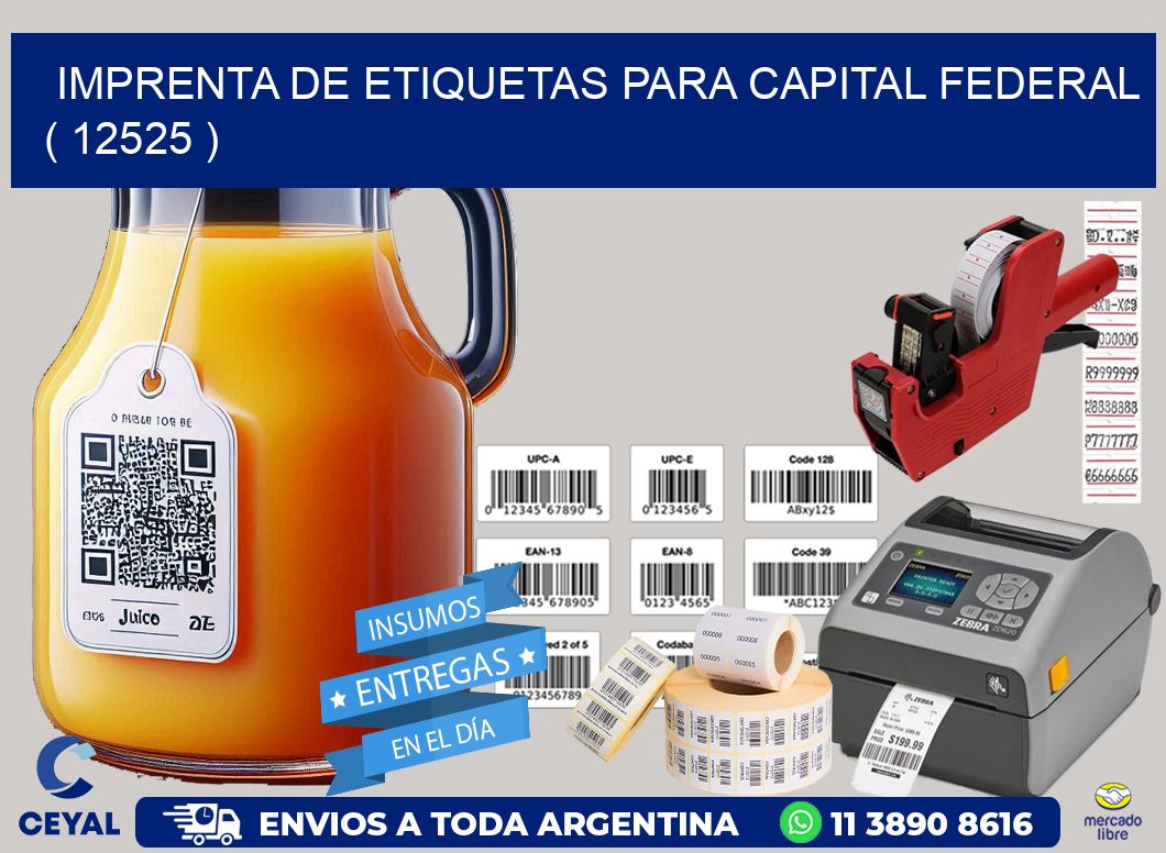 imprenta de etiquetas para capital federal  ( 12525 )