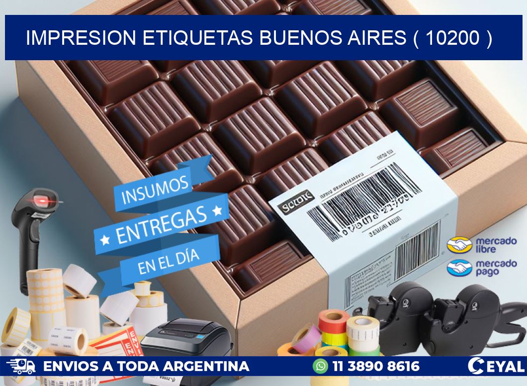 impresion etiquetas buenos aires ( 10200 )