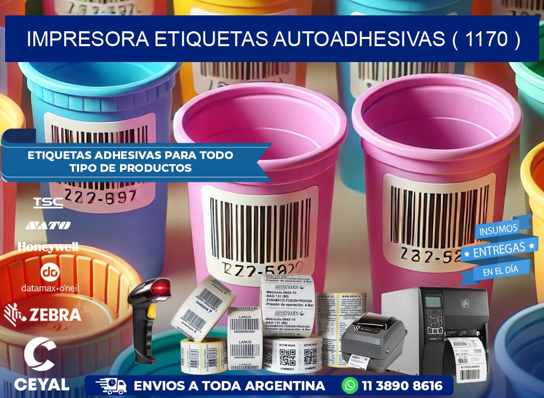 impresora etiquetas autoadhesivas ( 1170 )