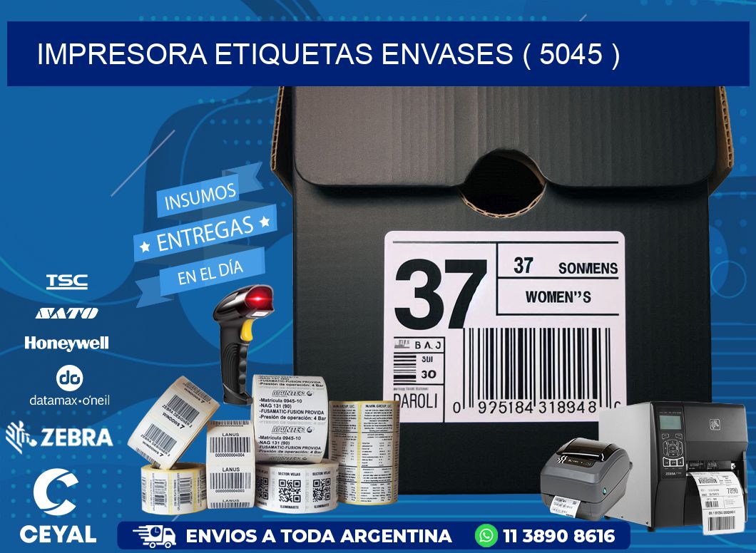 impresora etiquetas envases ( 5045 )