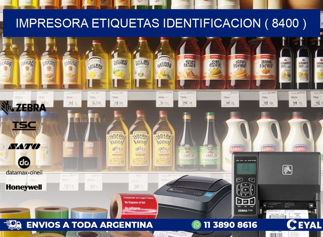 impresora etiquetas identificacion ( 8400 )