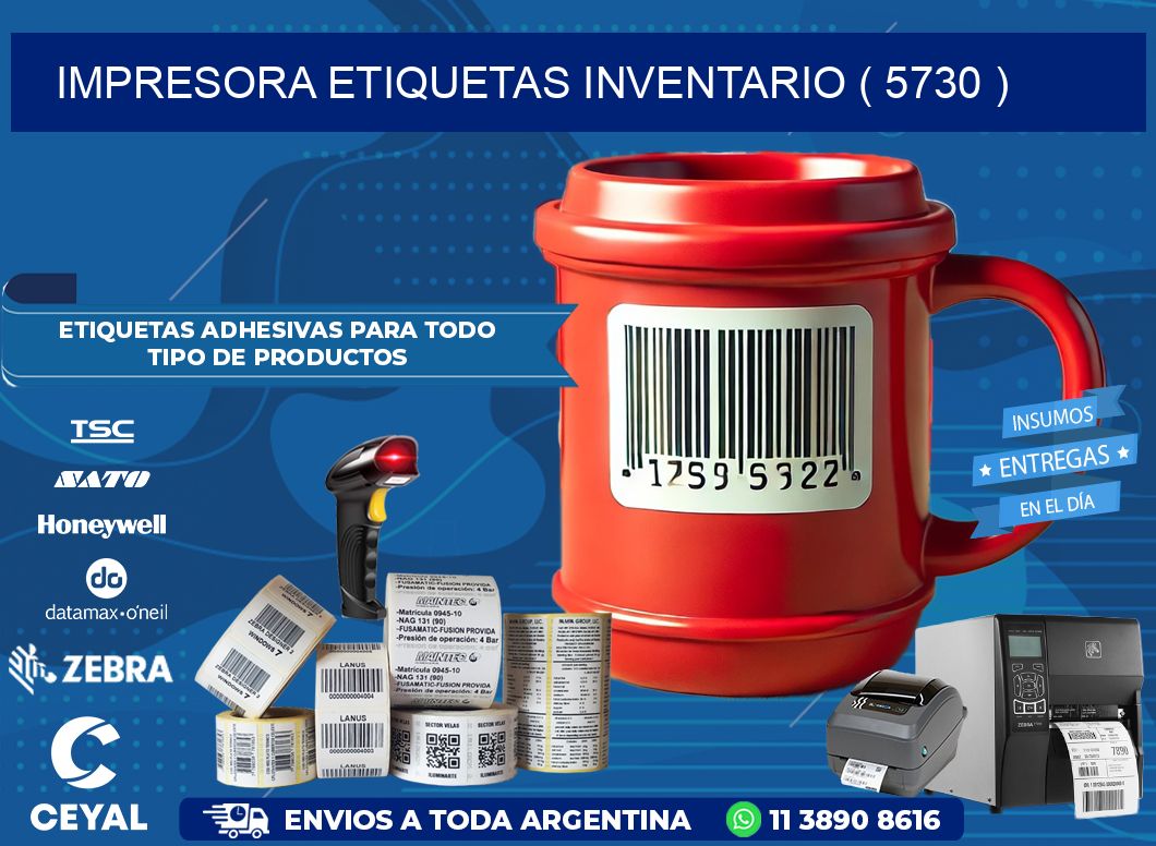 impresora etiquetas inventario ( 5730 )