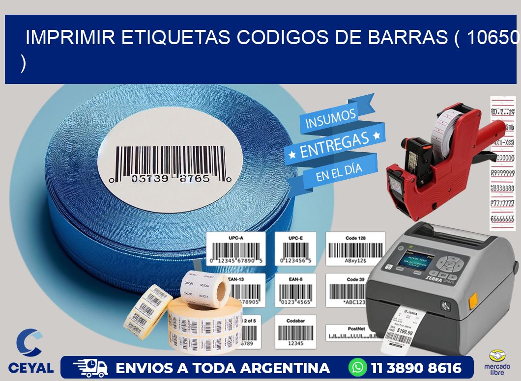 imprimir etiquetas codigos de barras ( 10650 )
