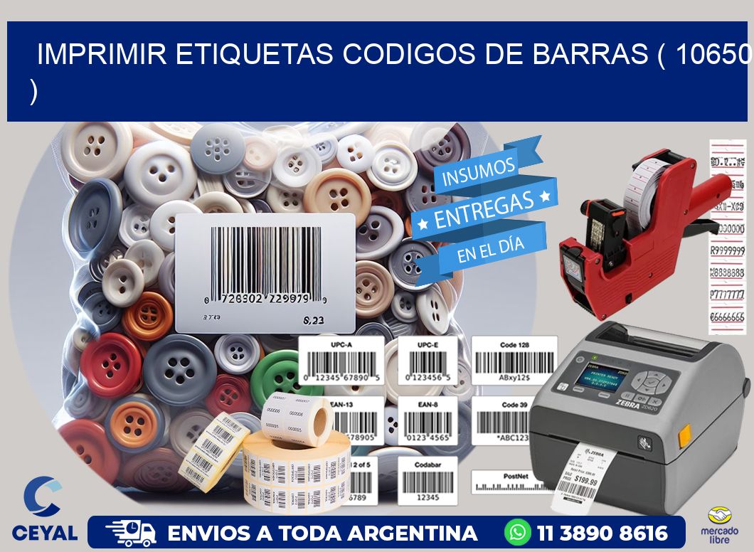 imprimir etiquetas codigos de barras ( 10650 )
