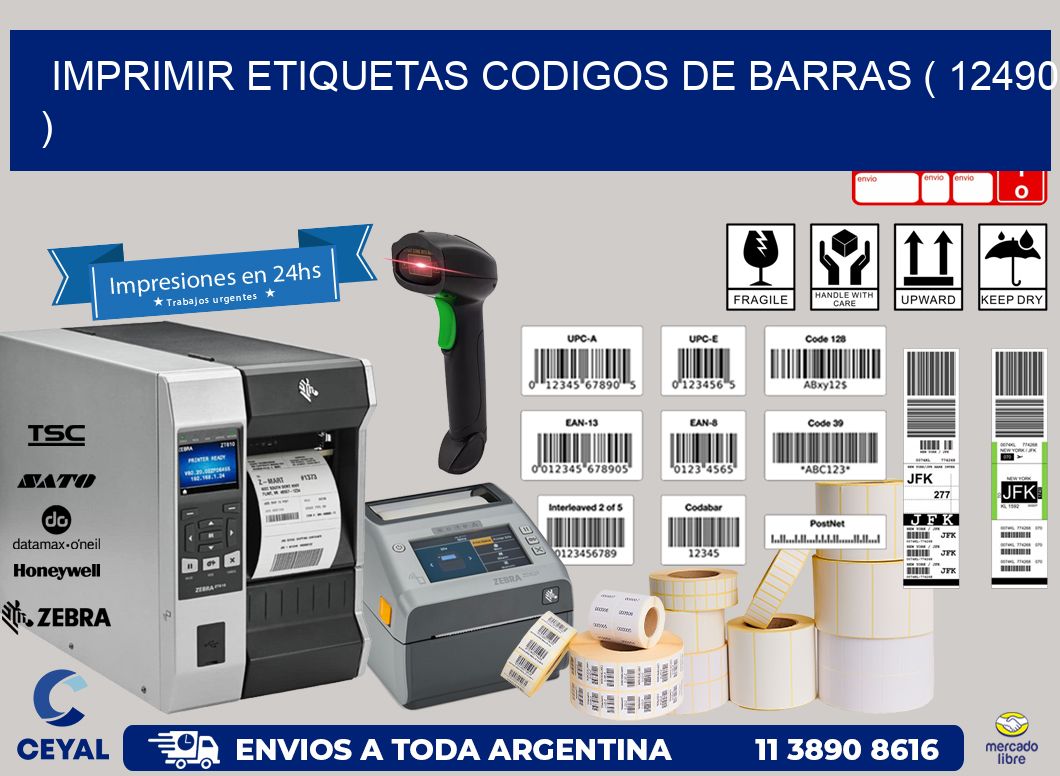 imprimir etiquetas codigos de barras ( 12490 )