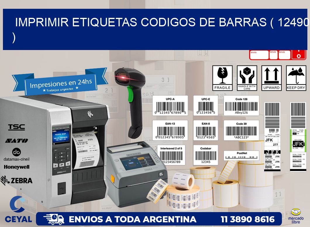 imprimir etiquetas codigos de barras ( 12490 )