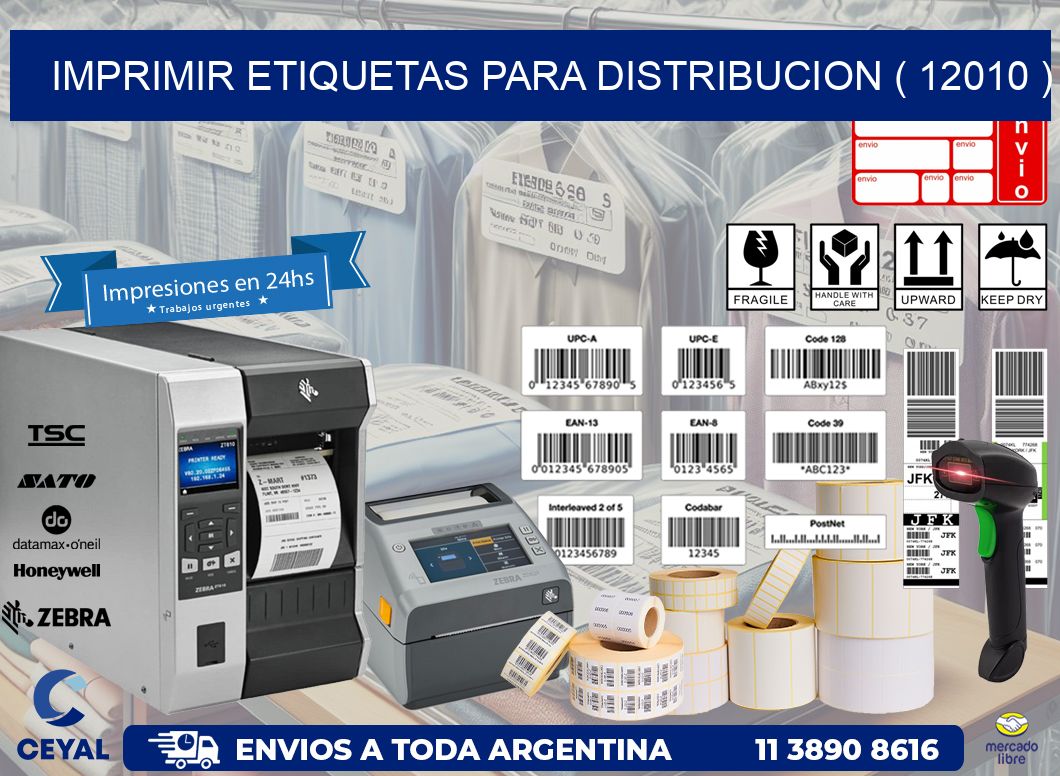 imprimir etiquetas para distribucion ( 12010 )