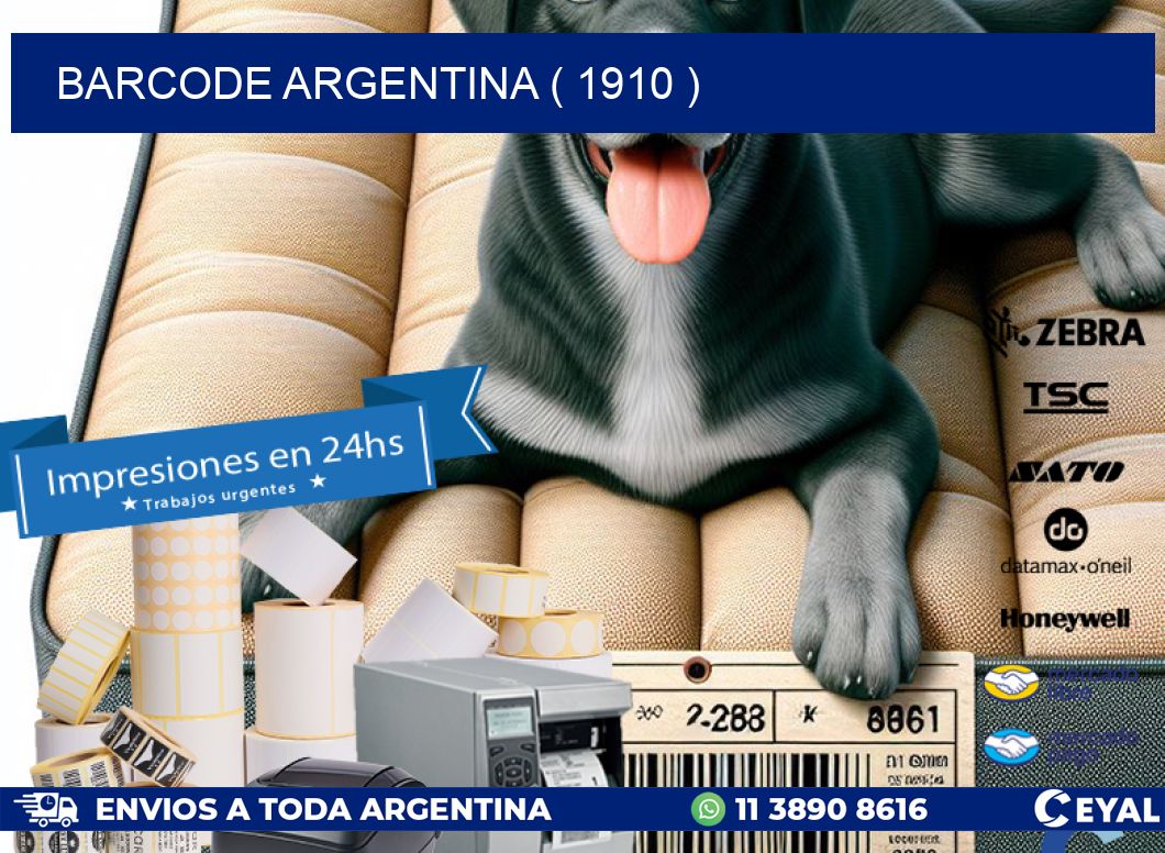 BARCODE ARGENTINA ( 1910 )