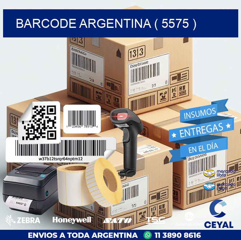 BARCODE ARGENTINA ( 5575 )