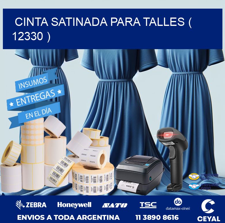 CINTA SATINADA PARA TALLES ( 12330 )