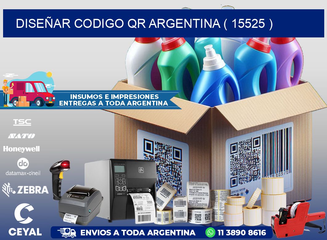 DISEÑAR CODIGO QR ARGENTINA ( 15525 )
