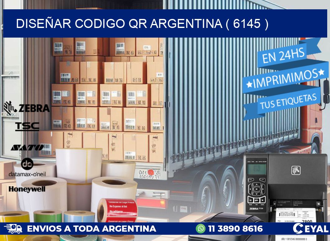 DISEÑAR CODIGO QR ARGENTINA ( 6145 )