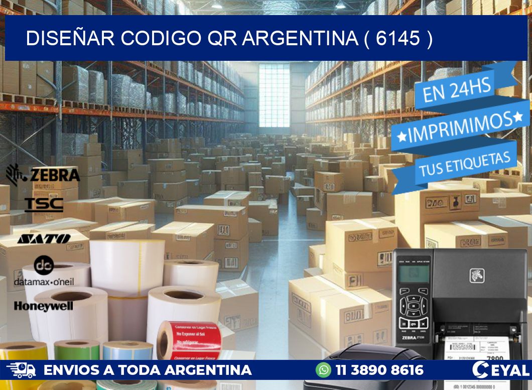 DISEÑAR CODIGO QR ARGENTINA ( 6145 )