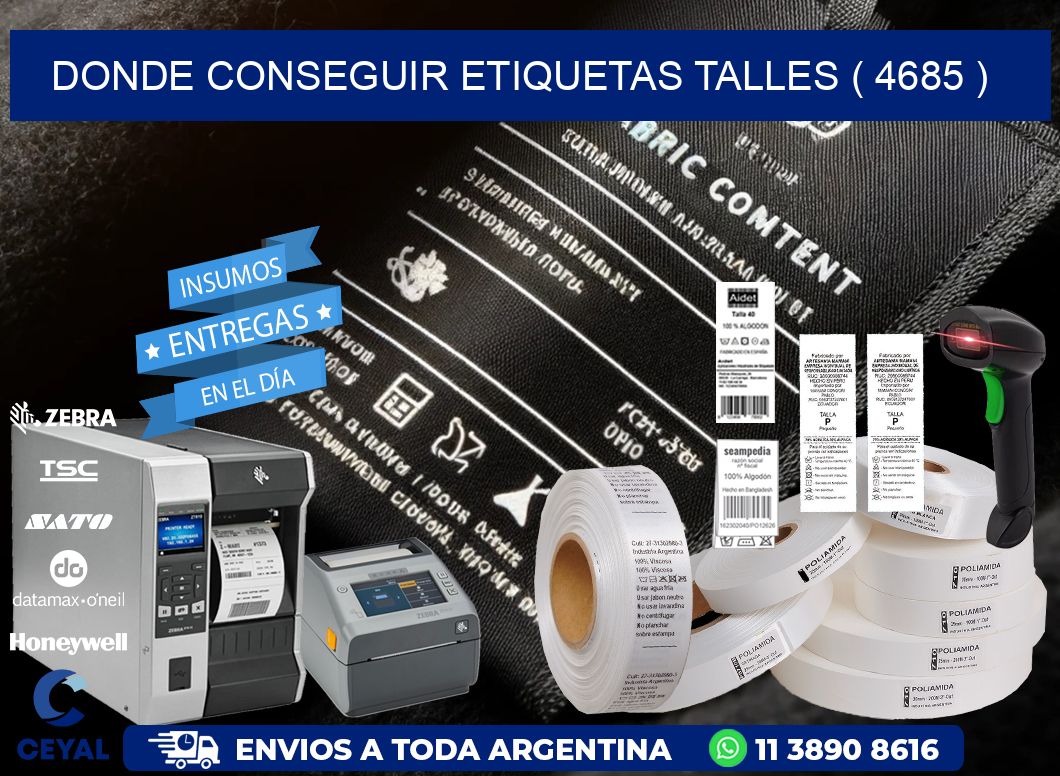 DONDE CONSEGUIR ETIQUETAS TALLES ( 4685 )