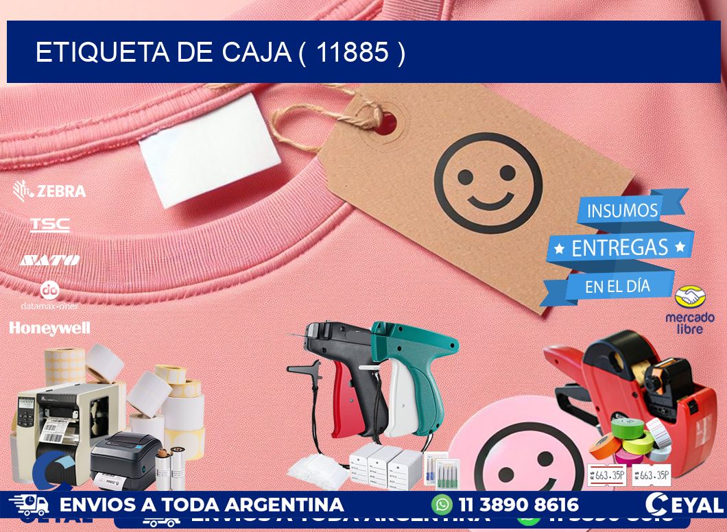ETIQUETA DE CAJA ( 11885 )