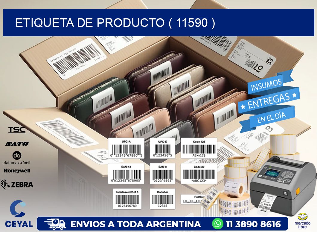 ETIQUETA DE PRODUCTO ( 11590 )