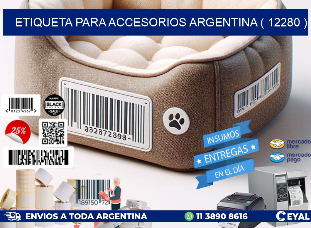ETIQUETA PARA ACCESORIOS ARGENTINA ( 12280 )