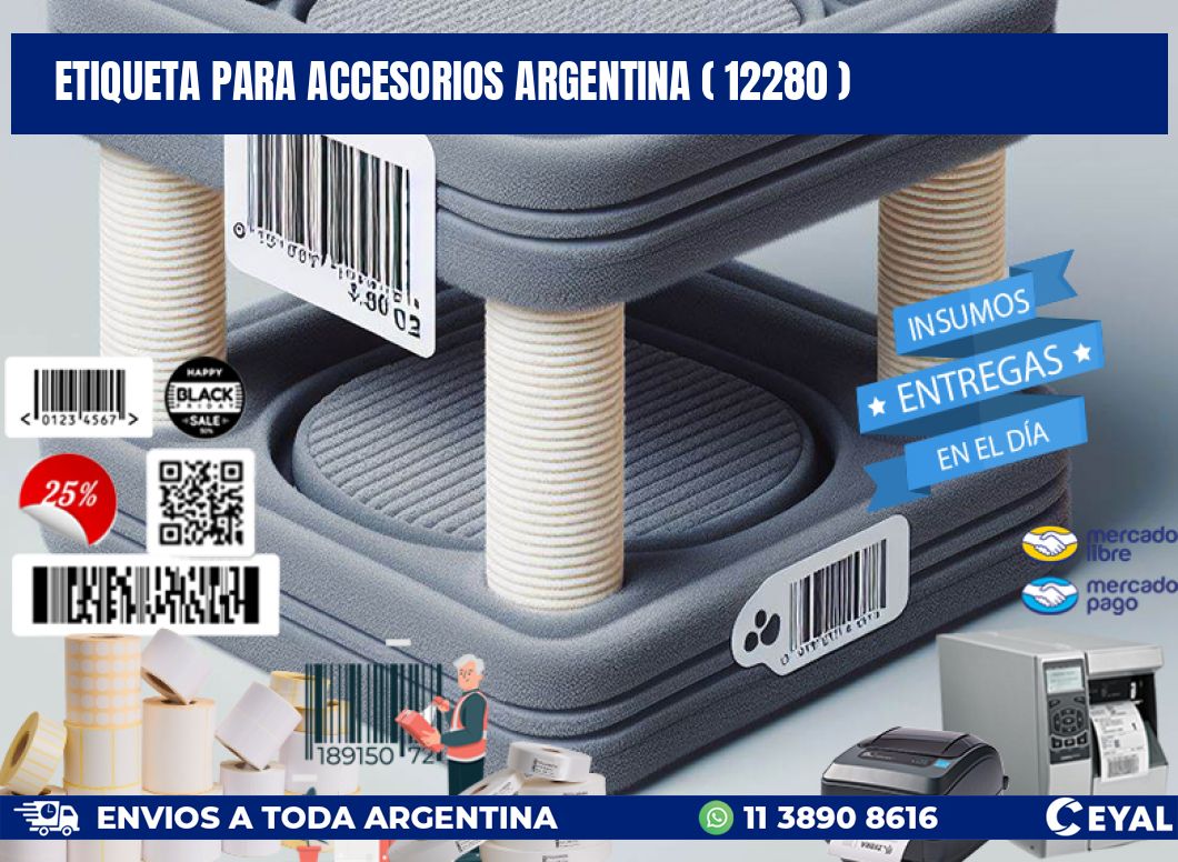 ETIQUETA PARA ACCESORIOS ARGENTINA ( 12280 )
