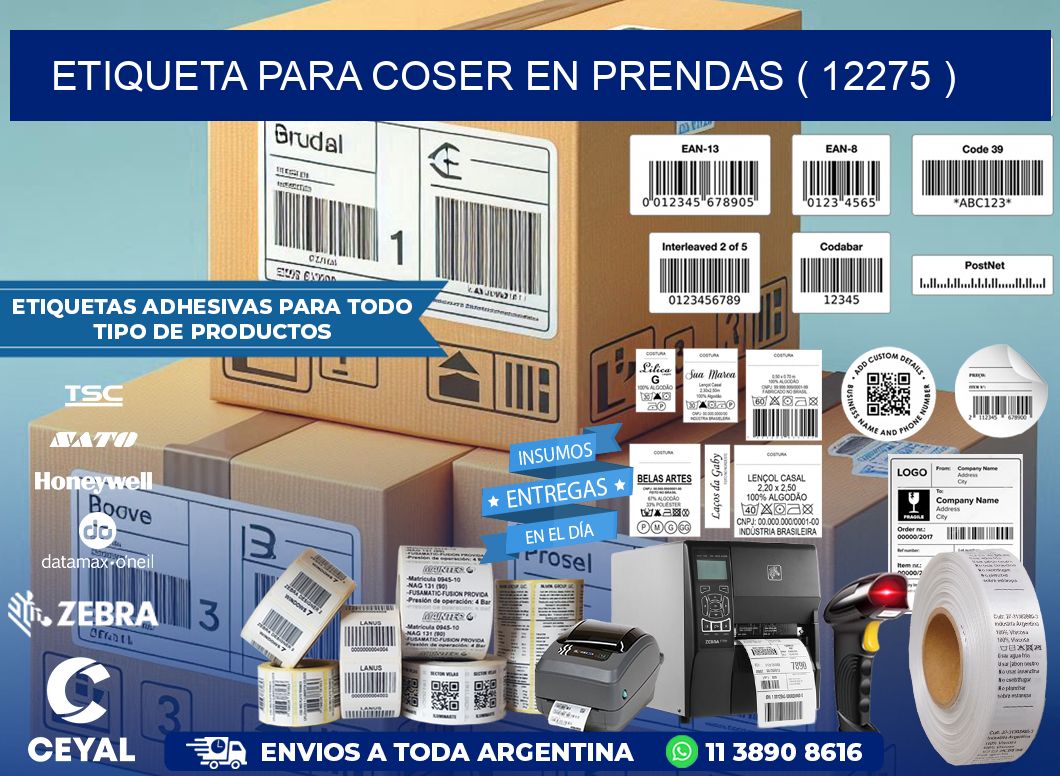 ETIQUETA PARA COSER EN PRENDAS ( 12275 )