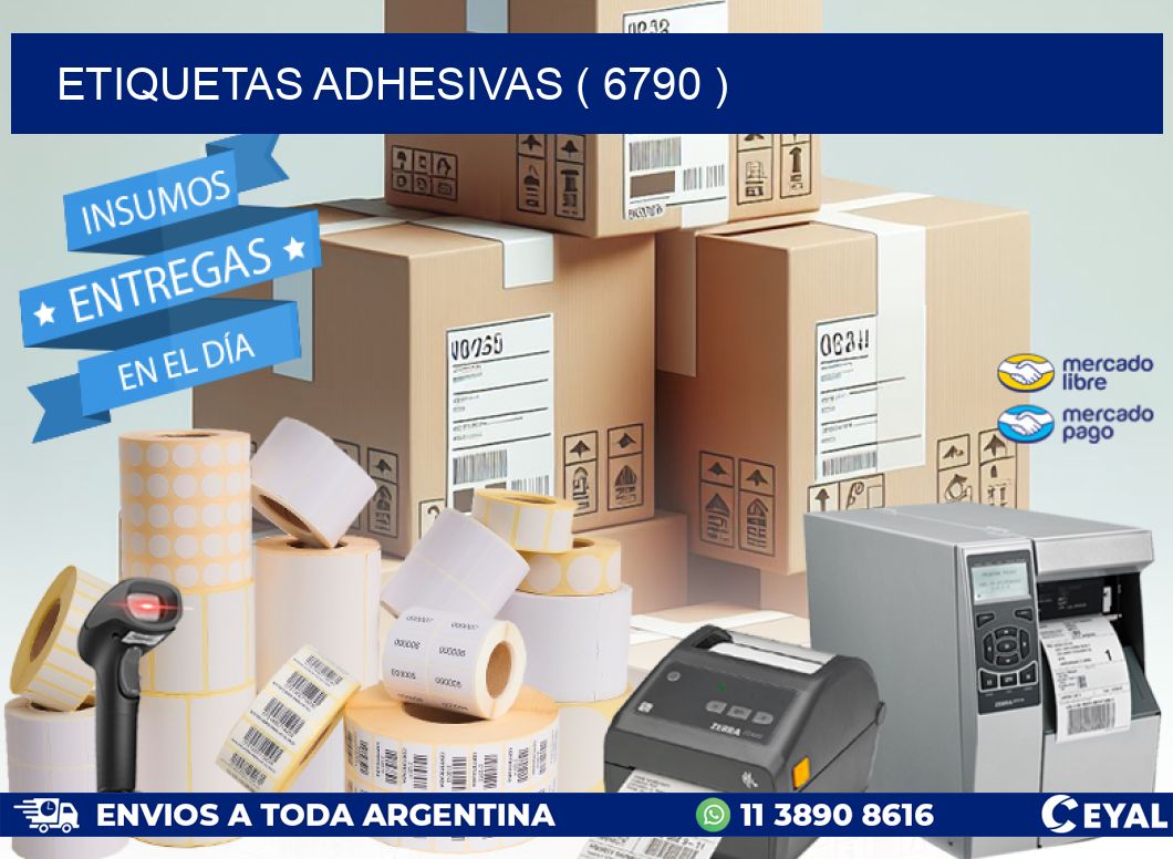 ETIQUETAS ADHESIVAS ( 6790 )
