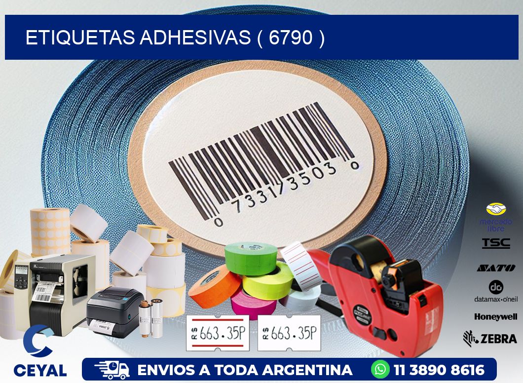 ETIQUETAS ADHESIVAS ( 6790 )