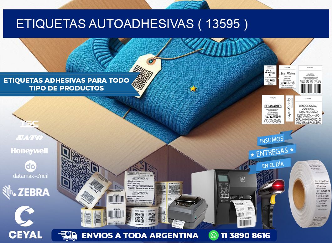 ETIQUETAS AUTOADHESIVAS ( 13595 )