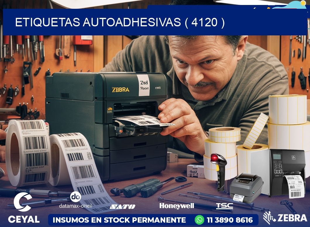 ETIQUETAS AUTOADHESIVAS ( 4120 )