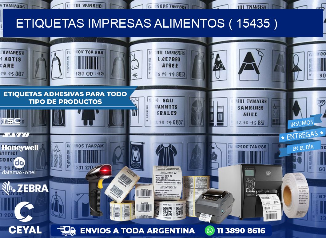 ETIQUETAS IMPRESAS ALIMENTOS ( 15435 )