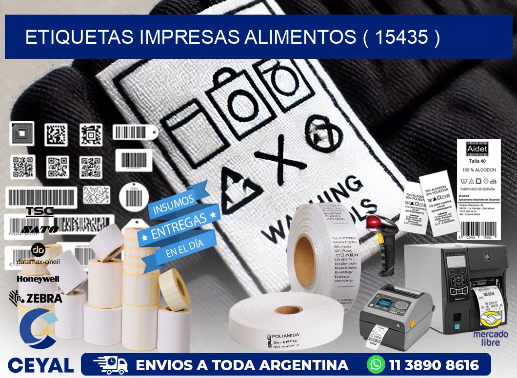 ETIQUETAS IMPRESAS ALIMENTOS ( 15435 )