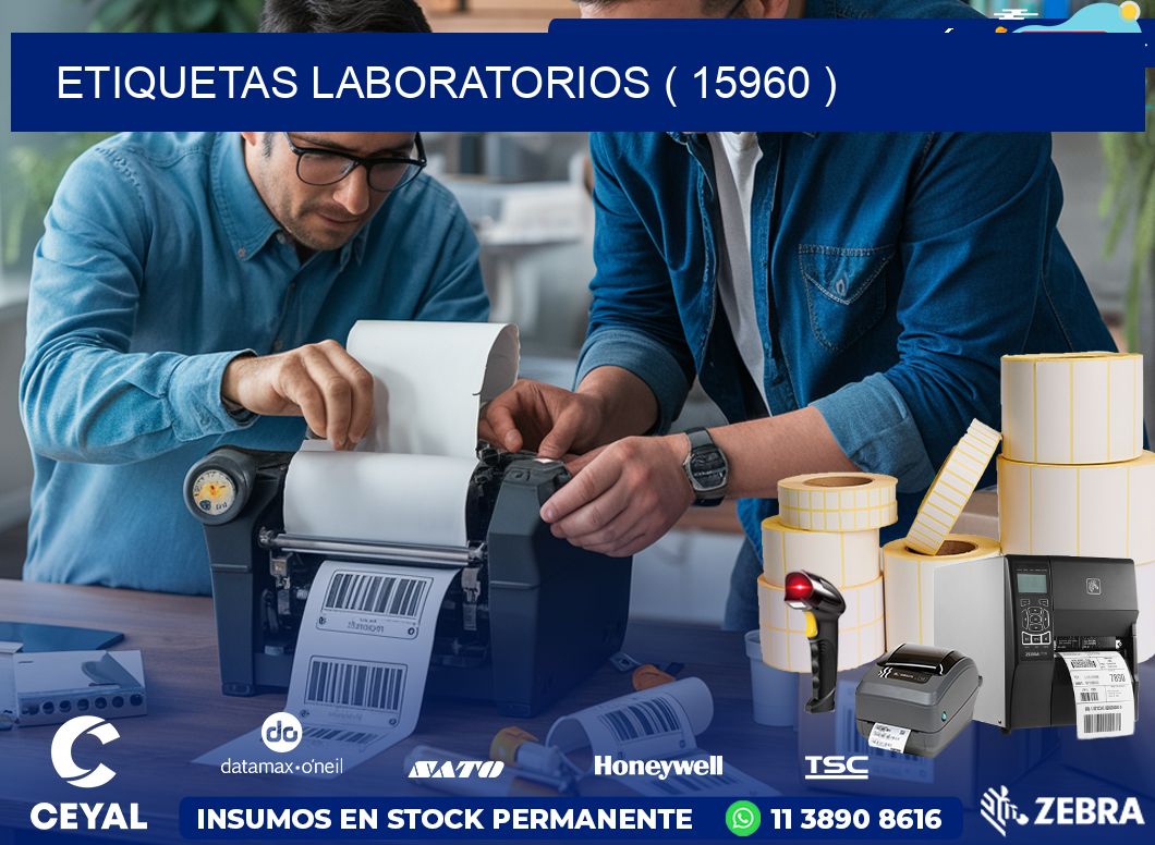 ETIQUETAS LABORATORIOS ( 15960 )