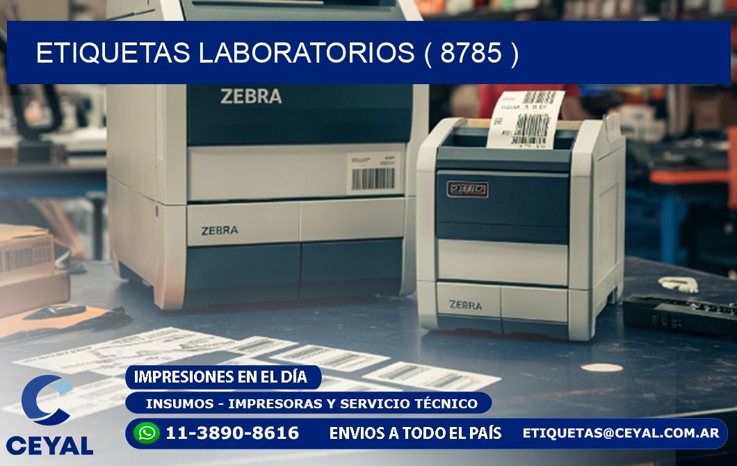 ETIQUETAS LABORATORIOS ( 8785 )