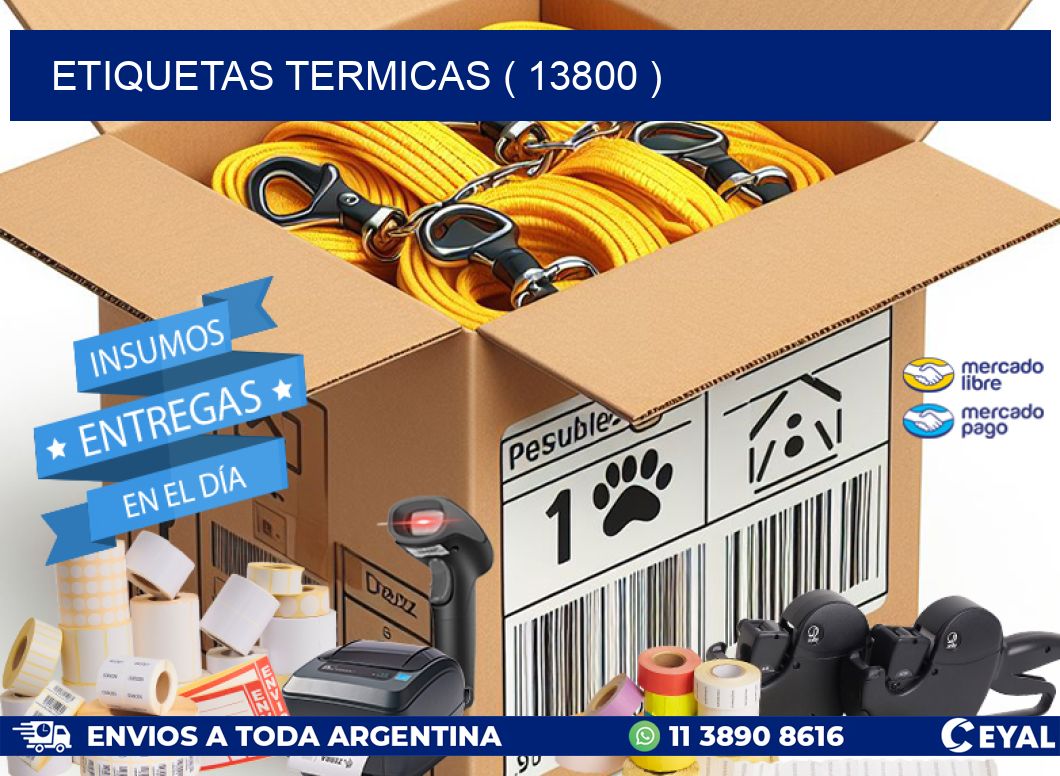 ETIQUETAS TERMICAS ( 13800 )