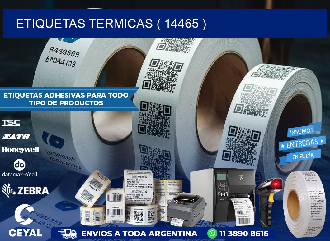 ETIQUETAS TERMICAS ( 14465 )