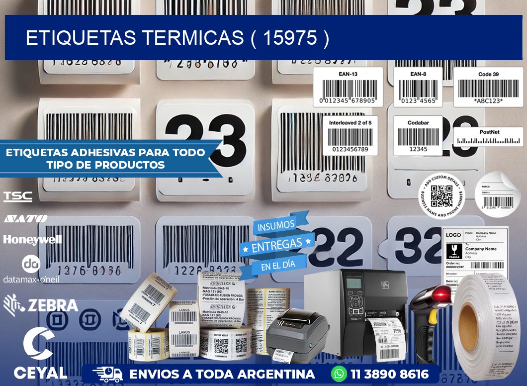 ETIQUETAS TERMICAS ( 15975 )