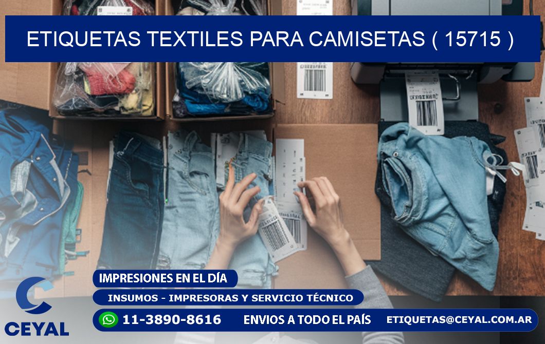 ETIQUETAS TEXTILES PARA CAMISETAS ( 15715 )