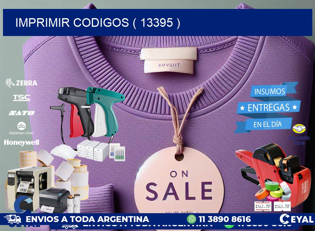 IMPRIMIR CODIGOS ( 13395 )