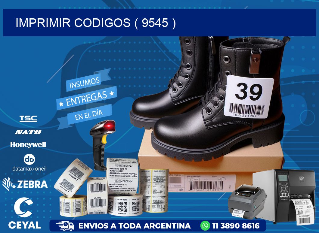 IMPRIMIR CODIGOS ( 9545 )
