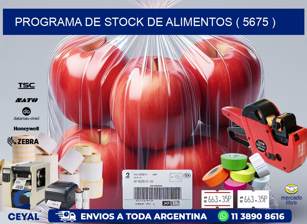 PROGRAMA DE STOCK DE ALIMENTOS ( 5675 )