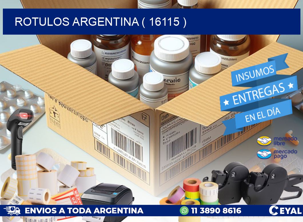 ROTULOS ARGENTINA ( 16115 )