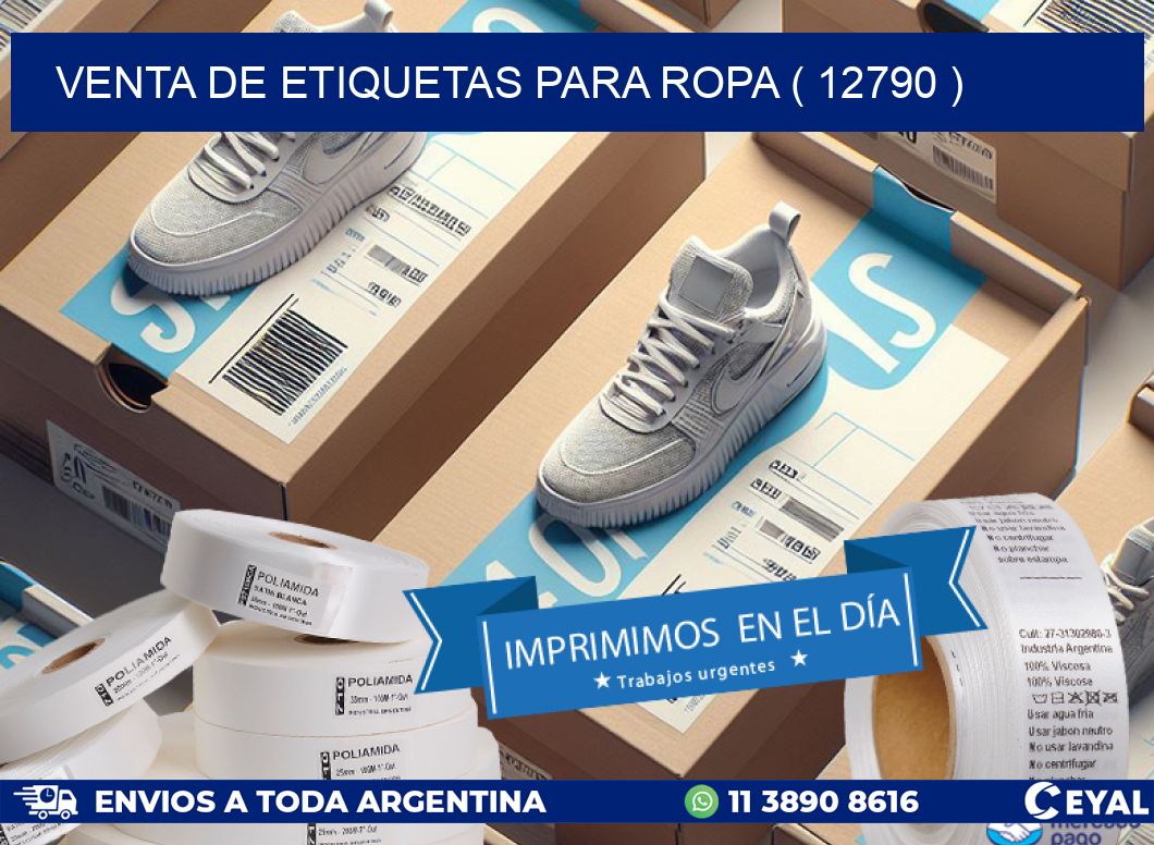 VENTA DE ETIQUETAS PARA ROPA ( 12790 )