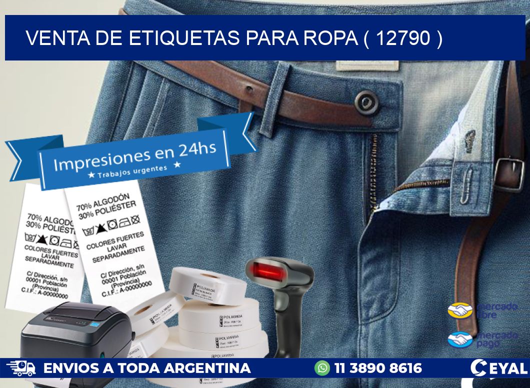 VENTA DE ETIQUETAS PARA ROPA ( 12790 )