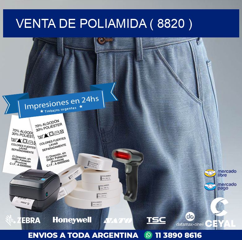 VENTA DE POLIAMIDA ( 8820 )